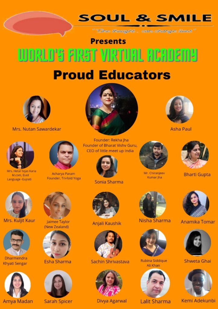 Soul and Smile Presents Worlds First virtual Academy