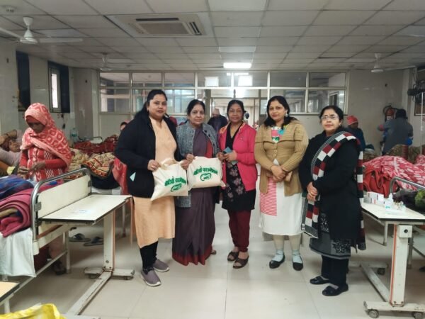 बेटियाँ फाउंडेशन ने लाला लाजपत राय मेडिकल कॉलेज में कन्या जन्मोत्सव मनाया