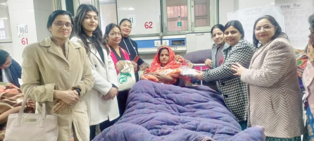 बेटियाँ फाउंडेशन ने लाला लाजपत राय मेडिकल कॉलेज में कन्या जन्मोत्सव मनाया