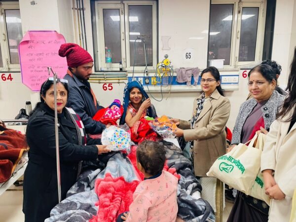 बेटियाँ फाउंडेशन ने लाला लाजपत राय मेडिकल कॉलेज में कन्या जन्मोत्सव मनाया