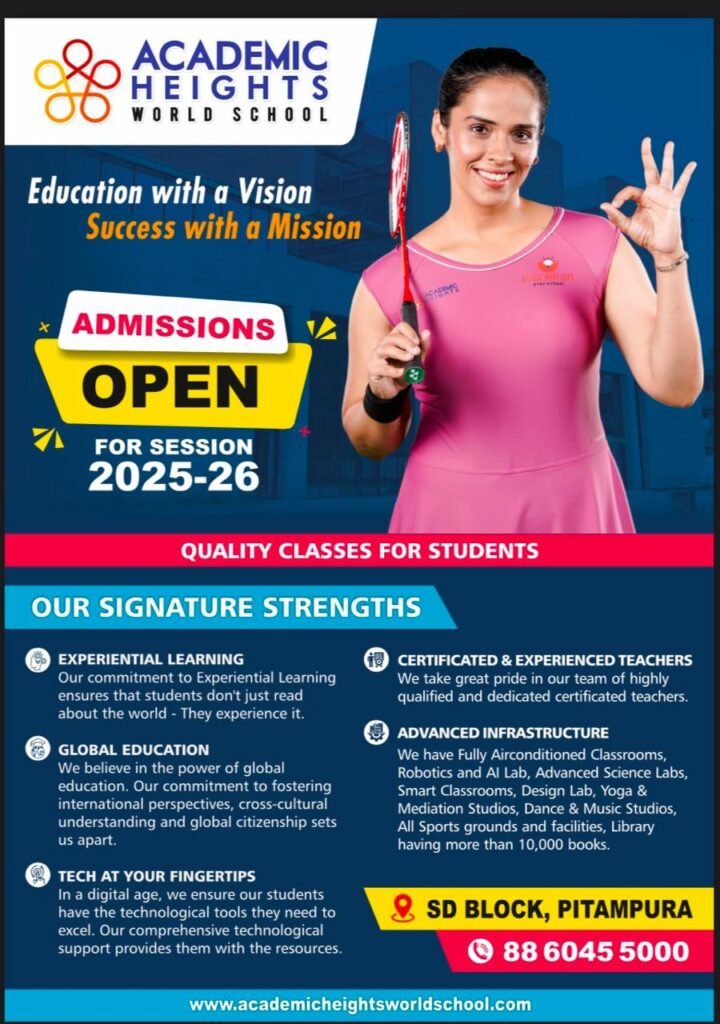 Academic Heights World School: Shaping Lives Through Experiential Learning